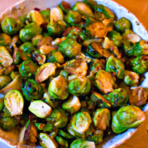 Crispy Vegan Garlic Sautéed Brussels Sprouts Delight