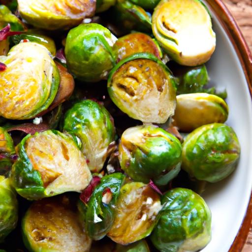 Sweet & Tangy Delight: Brussels Sprouts with Honey Balsamic