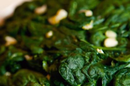 Steamed Spinach Delight: A Fresh Twist for Thanksgiving