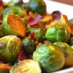 Golden Bites: Roasted Brussel Sprouts & Sweet Potato Magic