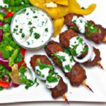 Fiery Lamb Kofta Paired Perfectly with Cool Tzatziki
