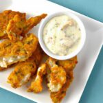 Fiery Chicken Tenders Paired Perfectly with Creamy Ranch Dip