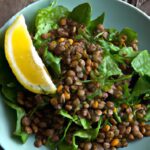 Brighten Your Plate: Lentil & Spinach Salad with Zesty Lemon