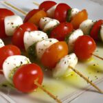 Tomato Mozzarella Skewers: Fresh Bites of Italian Delight