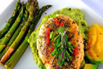 Bold Cajun Spiced Chicken Breast with Creamy Avocado Twist