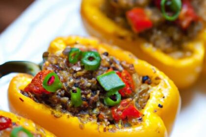 Colorful Quinoa Stuffed Peppers: Nutritious and Delicious