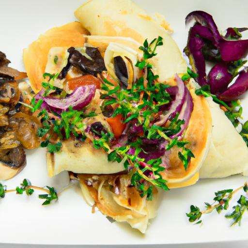 Savory Mushroom Crepes: A Delightful Twist on Tradition