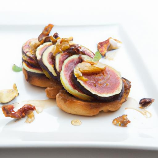 Sweet Meets Crunch: Honey-Glazed Fig and Walnut Toast Delight