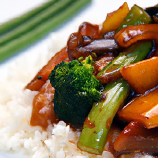Savor the Flavor: Easy Vegetable & Rice Stir-Fry with Soy Sauce