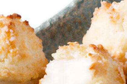 Sweet Bliss: Crafting Coconut Macaroons with Condensed Milk
