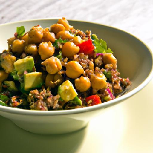 Nourish Naturally: Quinoa Salad with Avocado & Chickpeas
