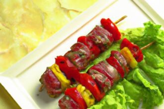 Greed Food Lamb on a Stick: A Flavorful Skewered Delight