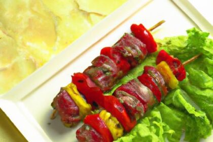 Greed Food Lamb on a Stick: A Flavorful Skewered Delight