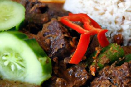 Savor the Rich Flavors of Beef Rendang with Coconut & Spices