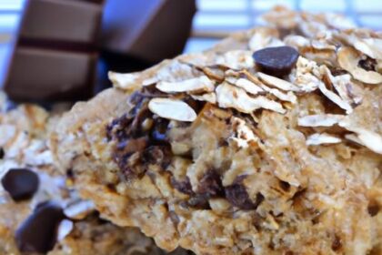 Wholesome Chocolate Chip Oatmeal Bars: A Tasty Boost