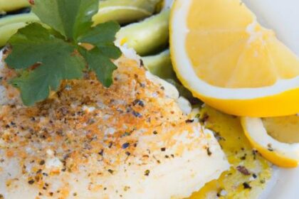 Zesty Lemon Butter Cod: A Bright Twist on Classic Seafood