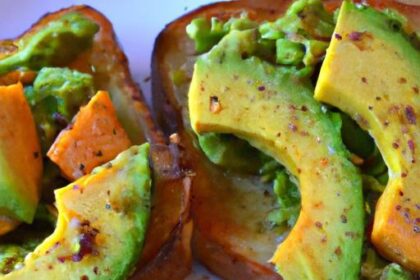 Wholesome Vegan Sweet Potato & Avocado Toast Delight