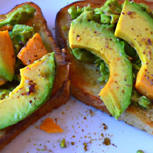 Wholesome Vegan Sweet Potato & Avocado Toast Delight