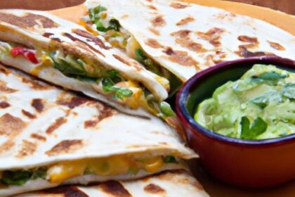 Savor the Flavor: Perfect Chicken Quesadillas with Guacamole