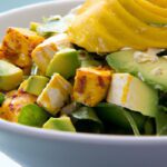 Tropical Twist: Fresh Chicken Mango Avocado Salad Delight