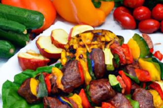Savor Low-Carb Beef & Veggie Skewers: Flavor Meets Health