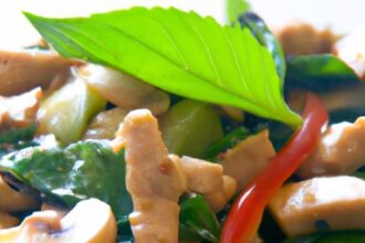 Savor the Zest: Authentic Thai Basil Chicken Stir-Fry Guide