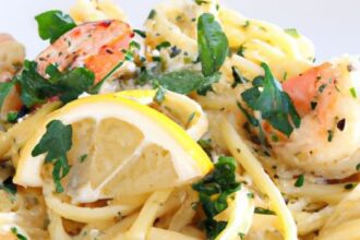 Garlic Parmesan Shrimp Pasta: A Flavorful Italian Feast