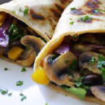Delicious Vegan Spinach & Mushroom Quesadilla Recipe Guide