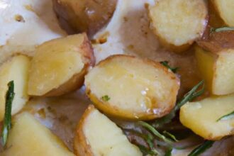Golden Crispy Roast Potatoes with Rosemary & Garlic Bliss