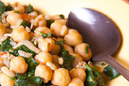 Wholesome Chickpea and Spinach Curry: A Flavorful Delight