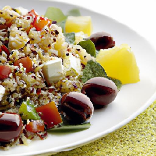 Flavorful ‍Greek‌ Quinoa Salad: A‌ Wholesome Mediterranean Twist