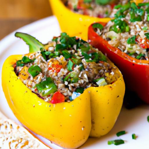 Colorful Quinoa⁤ Stuffed Peppers: Nutritious and Delicious