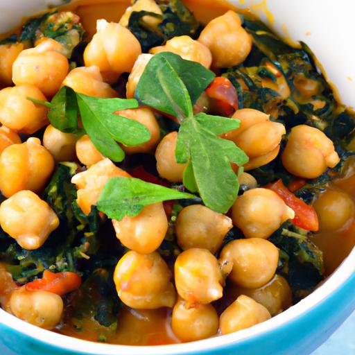 Hearty Chickpea & Spinach Stew: A Nutritious Flavor Boost