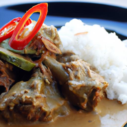 Savor the Rich flavors of Beef Rendang with Coconut & Spices