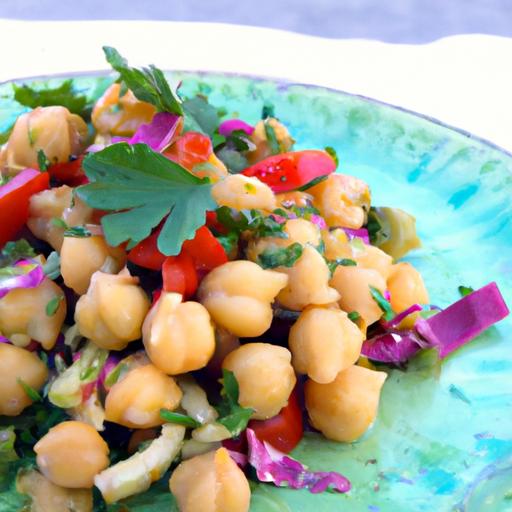 Fresh Meets Wholesome: The Perfect chickpea Avocado salad