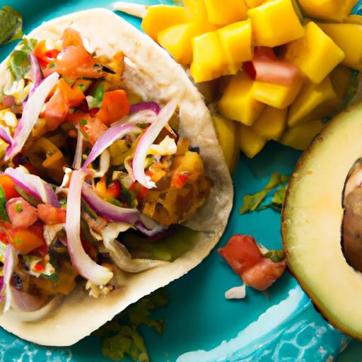 Zesty Vegan Cauliflower Tacos with Fresh Mango Salsa Delight
