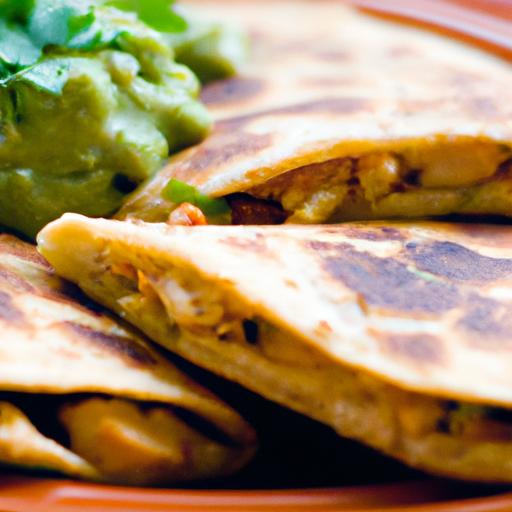 Savor the Flavor: Perfect Chicken Quesadillas with Guacamole