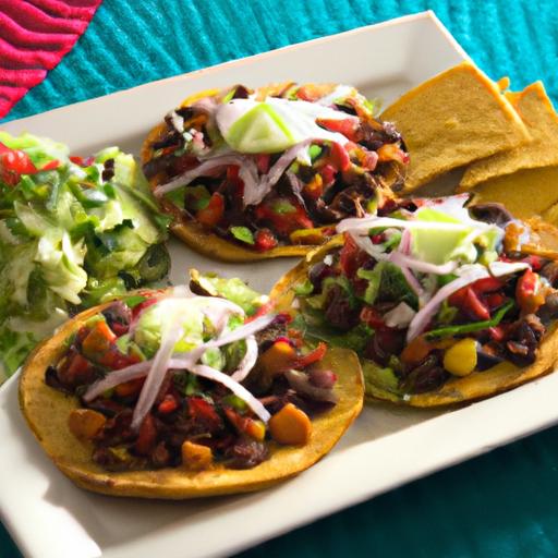 Crunchy Mexican Tostadas: A Flavorful Fiesta on a Plate
