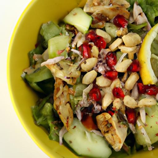 Fresh & Flavorful: The Ultimate Chicken Shawarma Salad Bowl