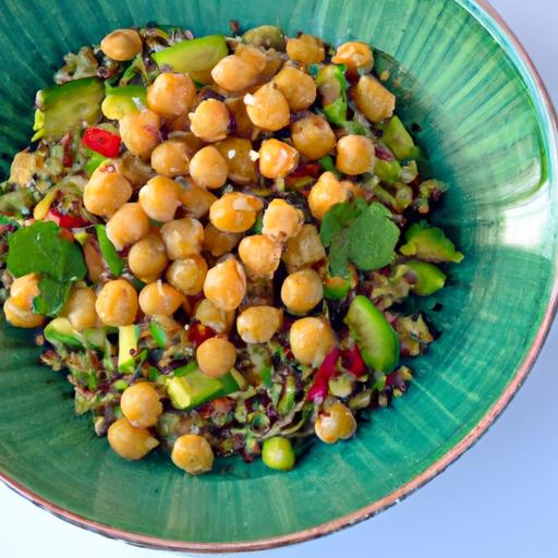 Nourish Naturally: Quinoa Salad with Avocado & Chickpeas