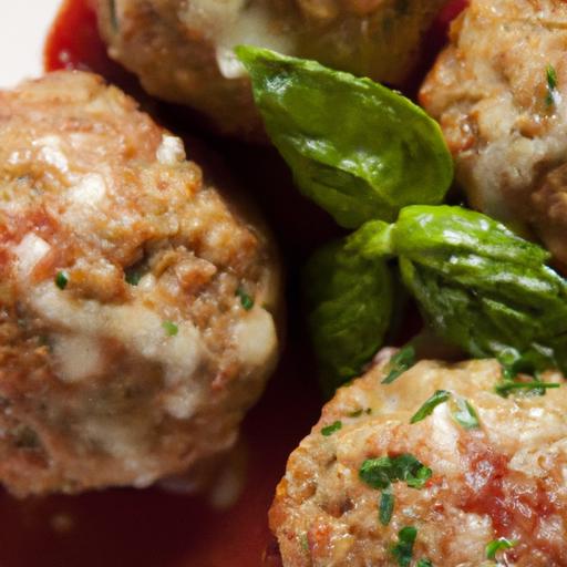 Melty Mozzarella-Stuffed Meatballs: A Cheesy Delight Recipe