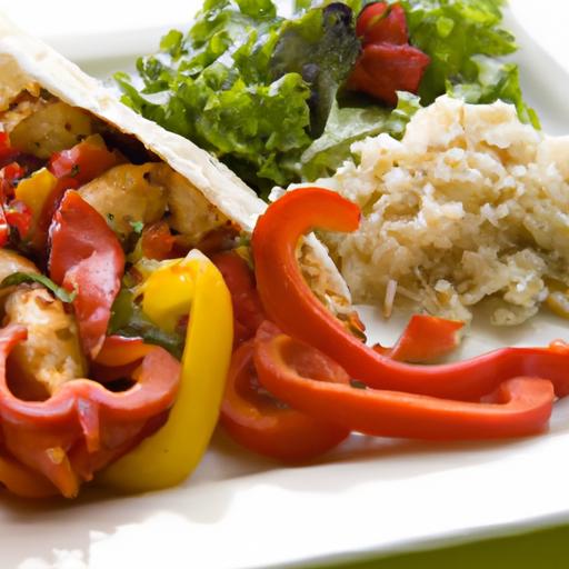 Sizzling ⁤Chicken⁣ Fajitas: colorful Bell Pepper Delight