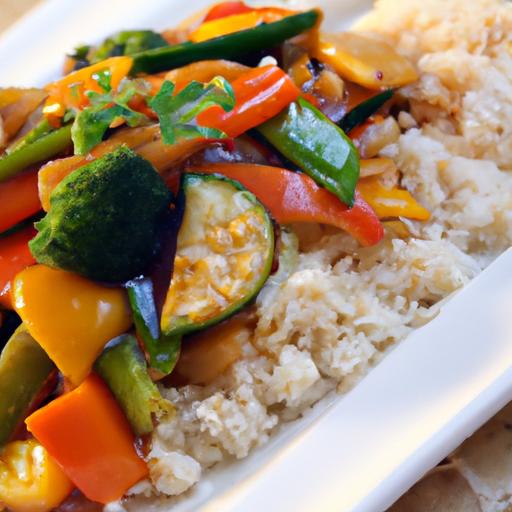 Savor the Flavor: Easy Vegetable & Rice Stir-Fry with Soy Sauce