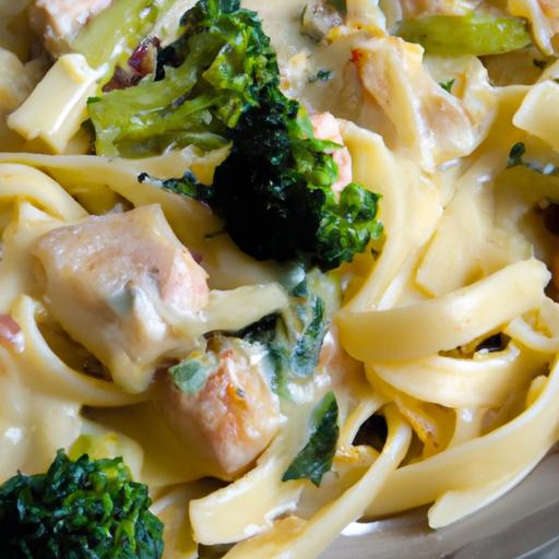 Deliciously Creamy Chicken & Broccoli Pasta Bake Recipe