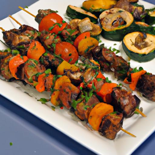 Savor Low-Carb Beef & ​Veggie Skewers: flavor⁣ Meets Health