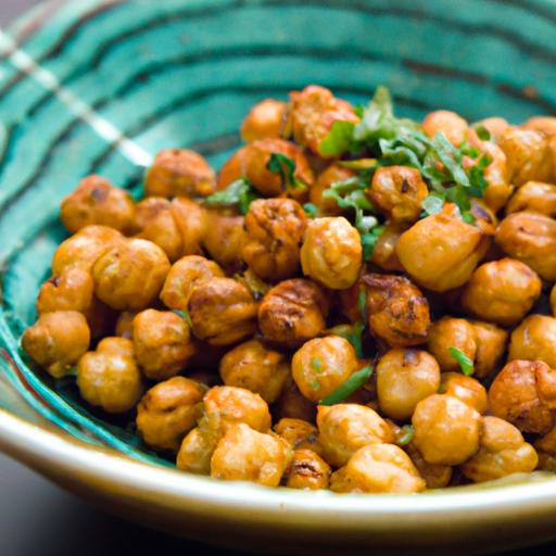 Crunchy Spice-Roasted chickpeas: A ​Healthy ‍Snack Fix
