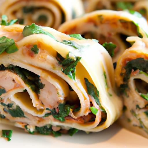 Delicious Turkey and⁣ Spinach Lasagna Roll-Ups Recipe ‌Unveiled