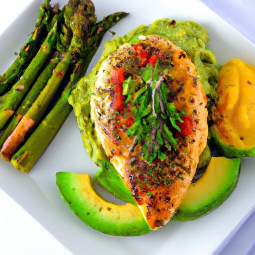 Bold Cajun Spiced Chicken Breast with Creamy Avocado Twist