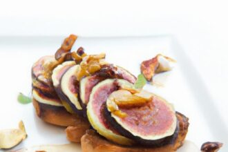 Sweet Meets Crunch: Honey-Glazed Fig and Walnut Toast Delight