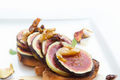 Sweet Meets Crunch: Honey-Glazed Fig and Walnut Toast Delight